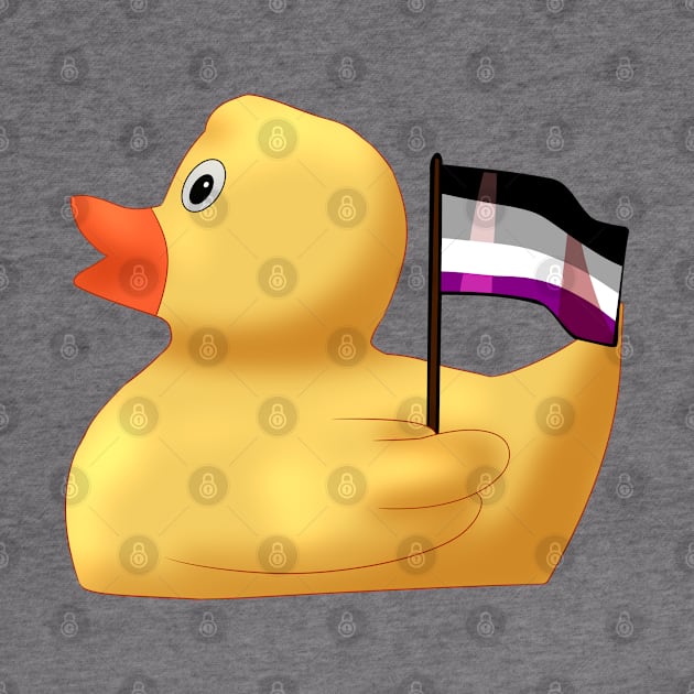 Asexual Rubber Duck by TheQueerPotato